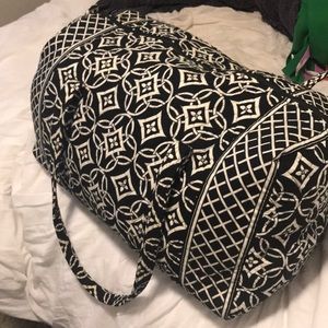 large vera bradley duffle bag
